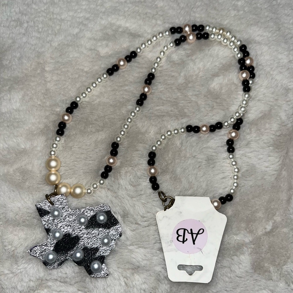 Texas charm necklace